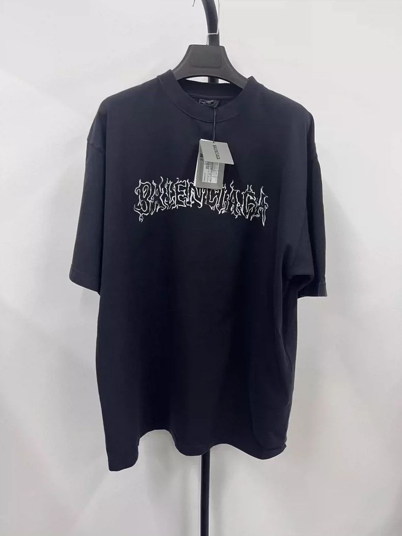 Other Balenciaga Dragon pattern lightning logo short sleeve Size US S / EU 44-46 / 1 - 1 Thumbnail