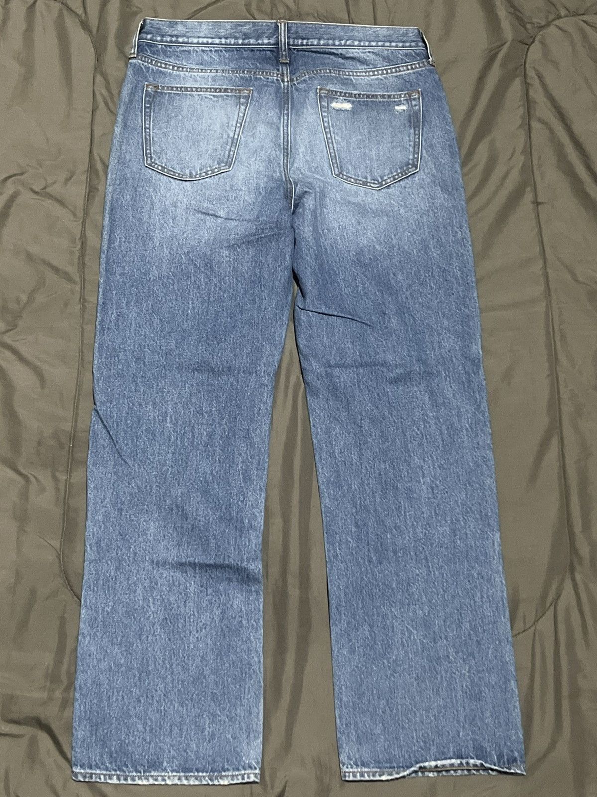 Other Unbranded Distressed Blue Denim Size US 32 / EU 48 - 4 Thumbnail