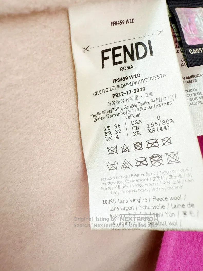 Fendi Fendi Vest Size XXS / US 00 / IT 34 - 6 Thumbnail