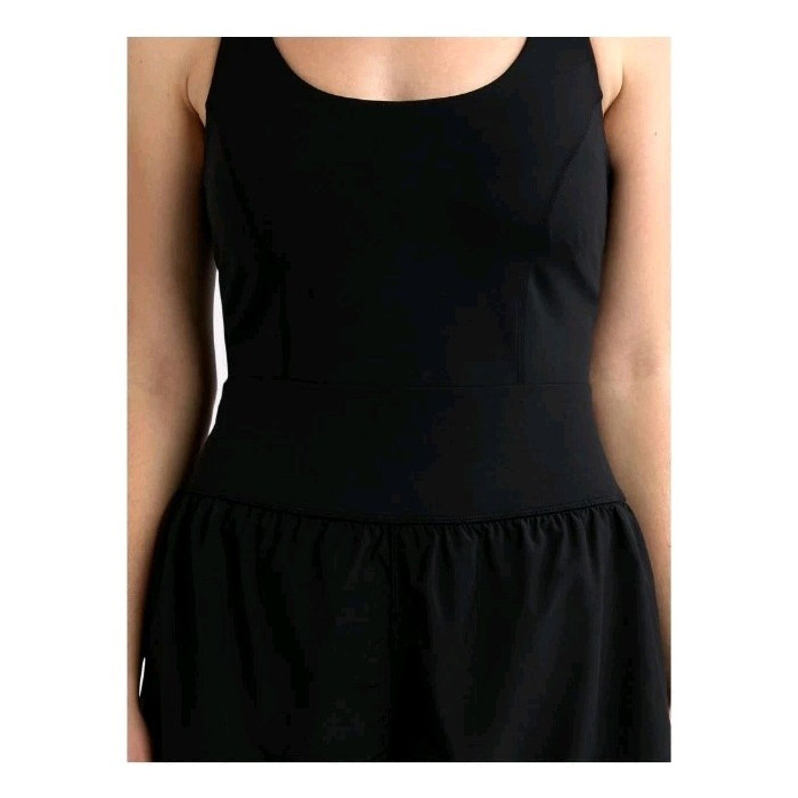 Avia Avia Women’s Bodysuit Romper Built In Bra S (4-6) Black Size 24" / US 00 / IT 34 - 2 Thumbnail