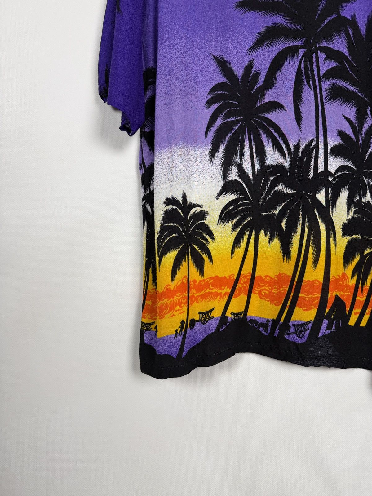Other Hawaiian Short Sleeve Shirt Button Up Palm Hawaii Rayon XXL Size US XXL / EU 58 / 5 - 11 Thumbnail