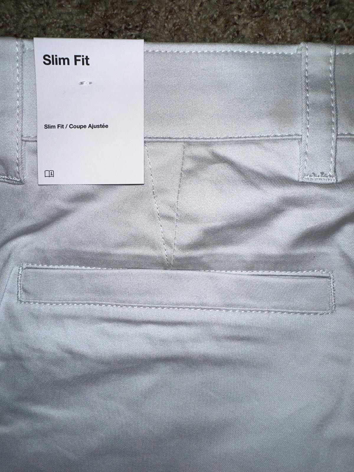 Nike Nike Men's Flex UV Chino Golf White Pants Size US 32 / EU 48 - 6 Thumbnail