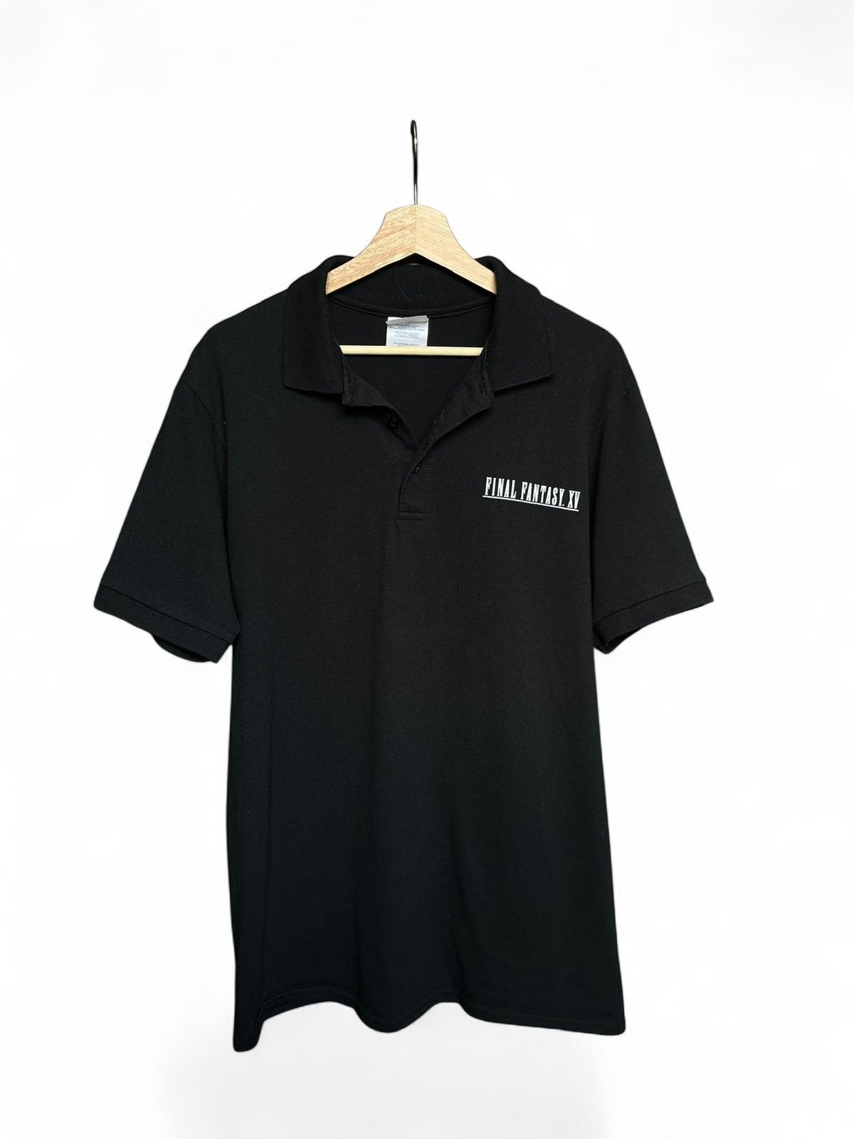 Vintage RARE Final Fantasy XI Archival Promo Polo Shirt Medium Size US M / EU 48-50 / 2 - 2 Thumbnail