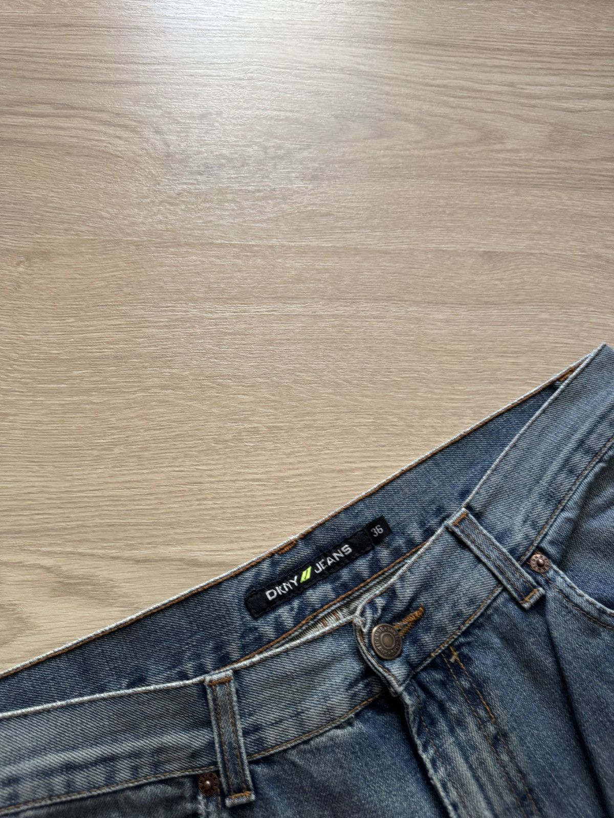 DKNY Vintage 00’s DKNY Urban Royal Baggy y2k Japanese Jeans Pants Size US 36 / EU 52 - 6 Thumbnail