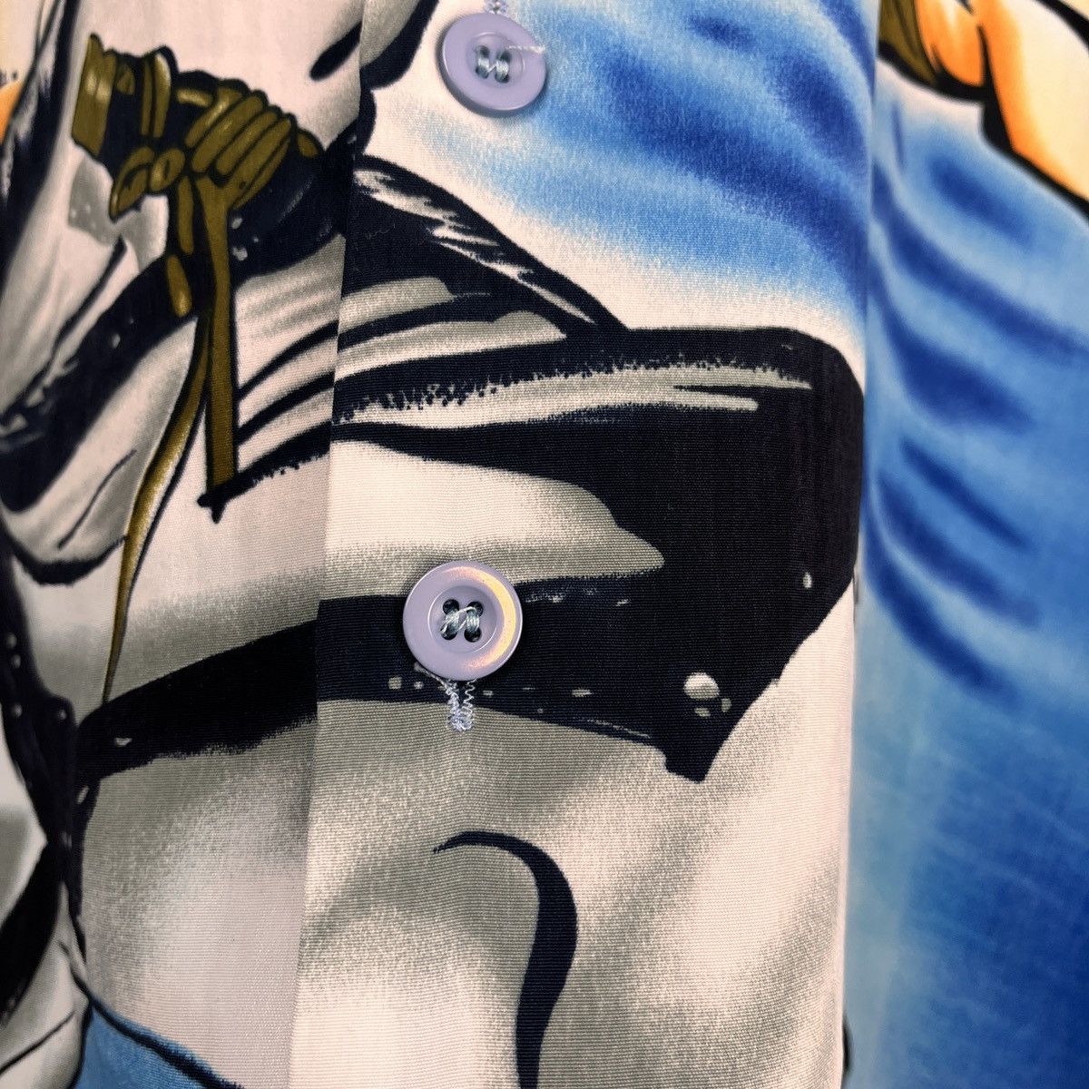 Anime Anime shirt Samurai Champ Lu 90s manga y2k Rap Size US M / EU 48-50 / 2 - 7 Thumbnail