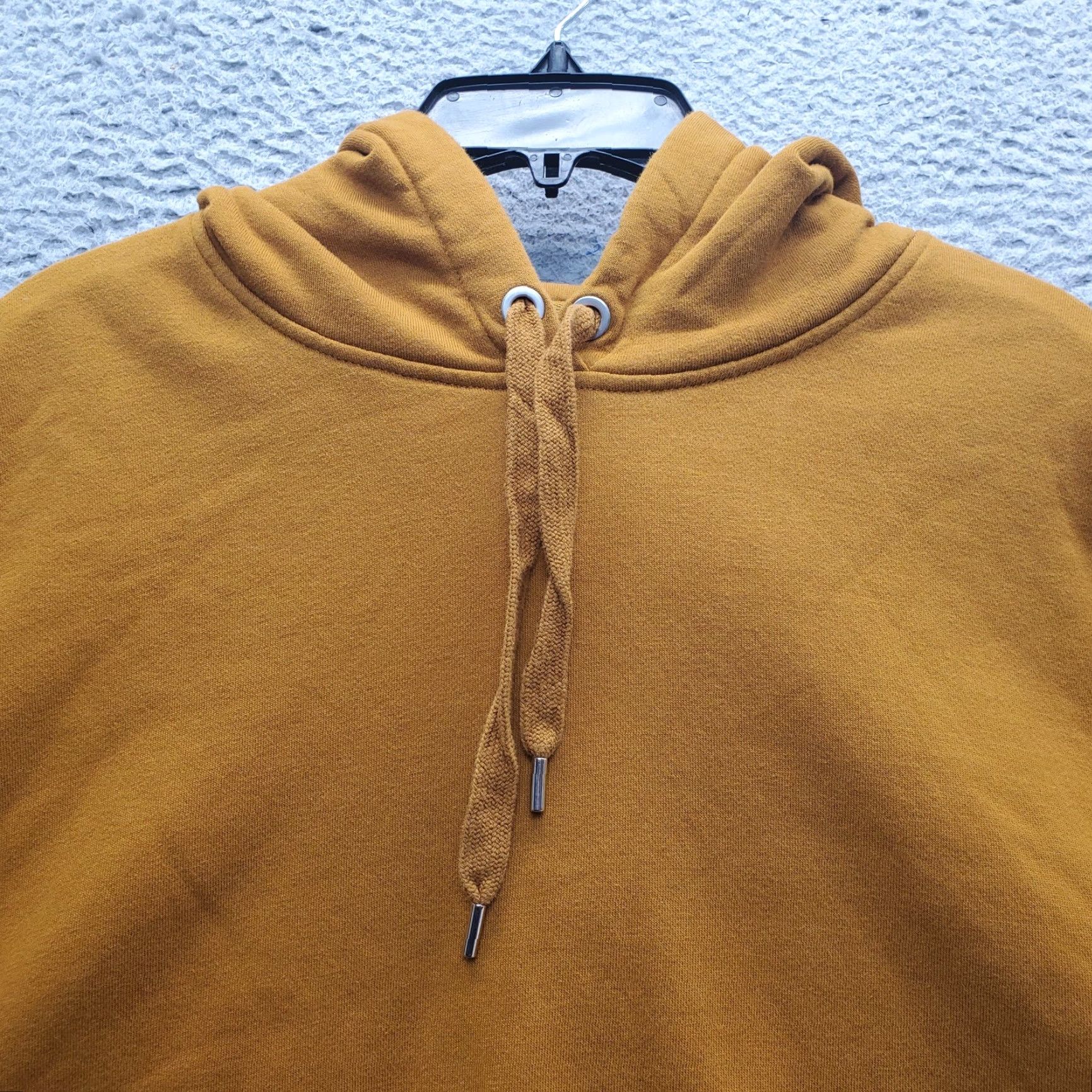 Vintage CALIA Pullover Hoodie Womens M Tan Fleece Lined Long Sleeve Hooded Drawstring Sweatshirt Casual Activewear Womens M Tan CALIA Hoodie Size M / US 6-8 / IT 42-44 - 7 Thumbnail