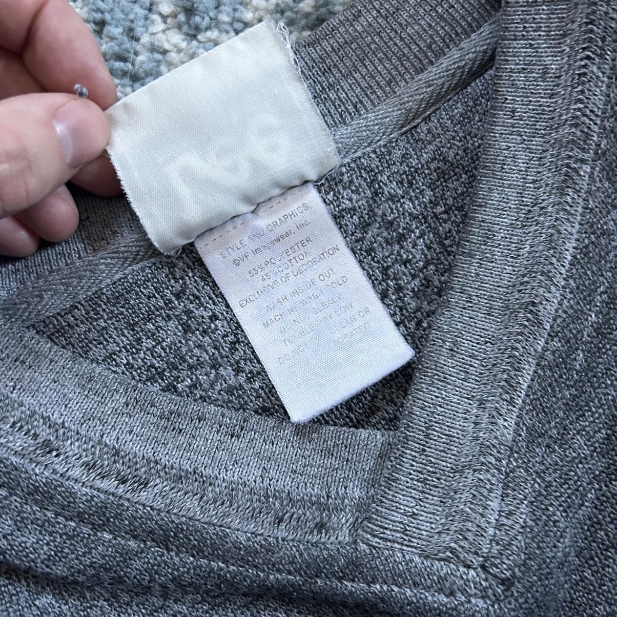 Lee Y2K LEE SPORT CHiCAGO CUBS GREYSCALE BOXY V-NECK SWEATSHiRT Size US L / EU 52-54 / 3 - 6 Thumbnail