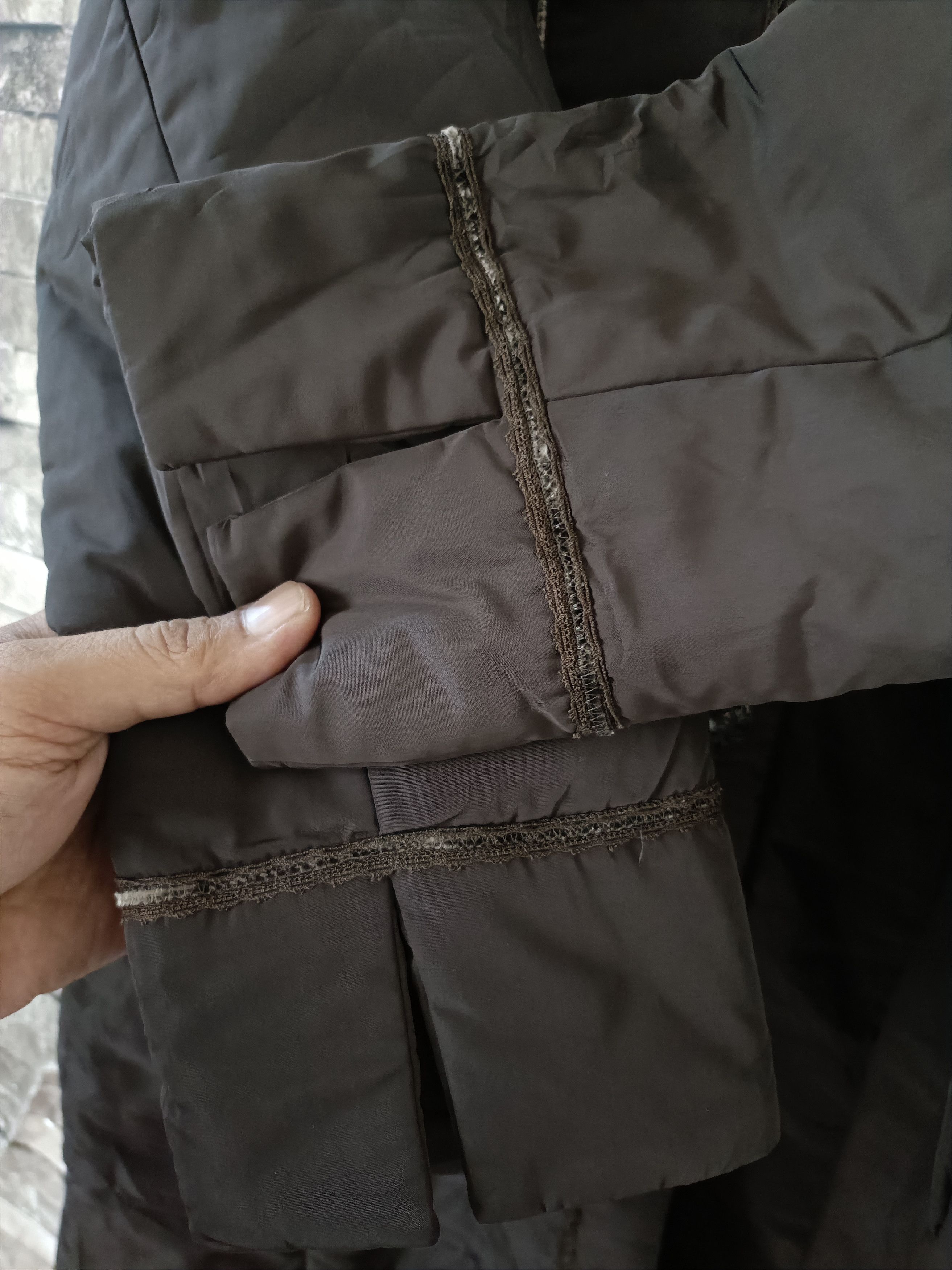 Japanese Brand Leilian quilted coat Size L / US 10 / IT 46 - 5 Thumbnail