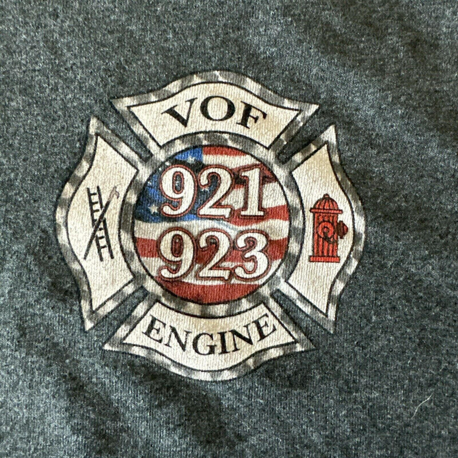 Gildan Firefighter Port Deposit MD Water Witch Fire Company T Shirt ...