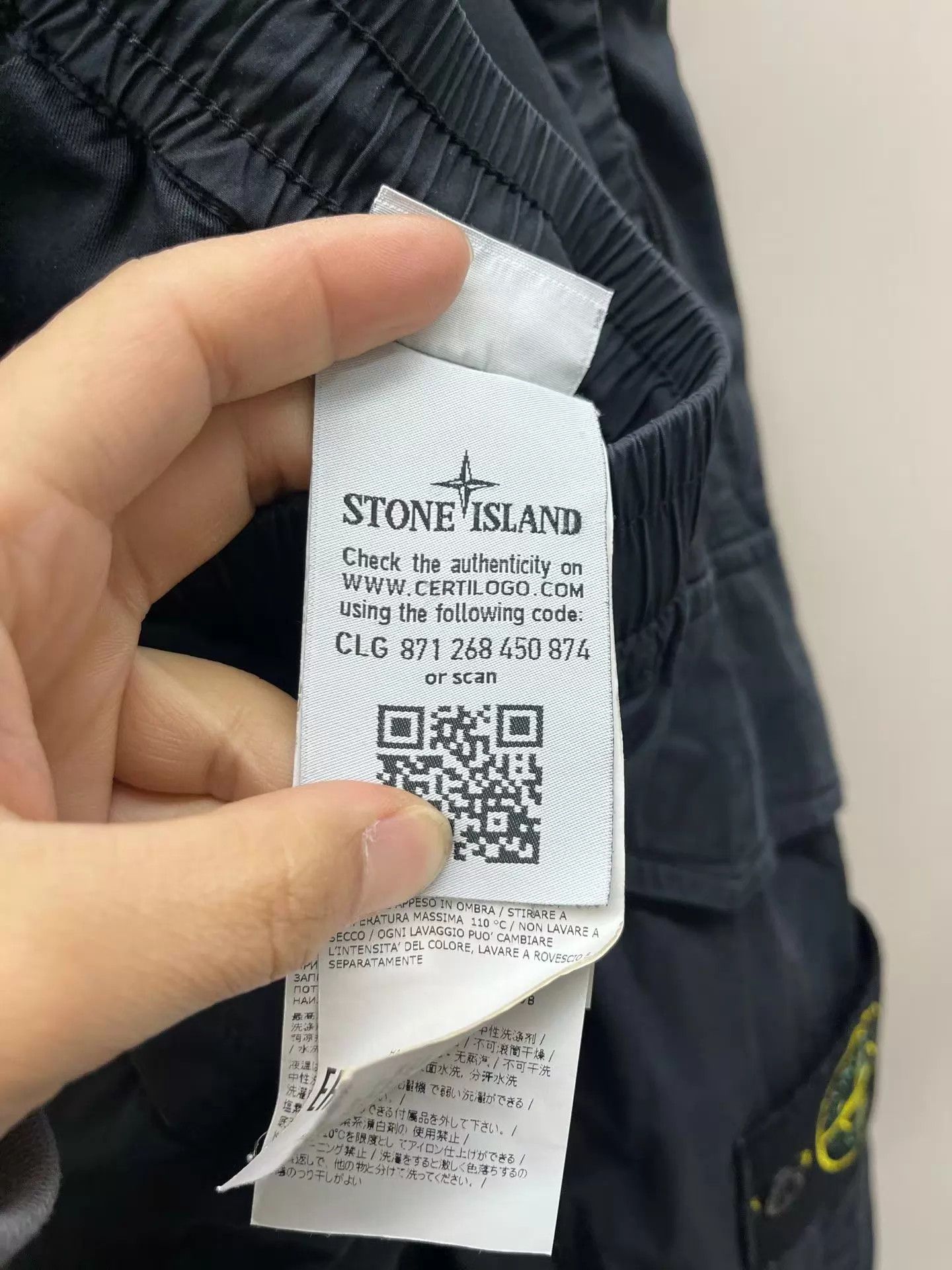 Stone Island Stone Island Washed Double Pocket Cargo Pants 34 Size US 34 / EU 50 - 4 Thumbnail