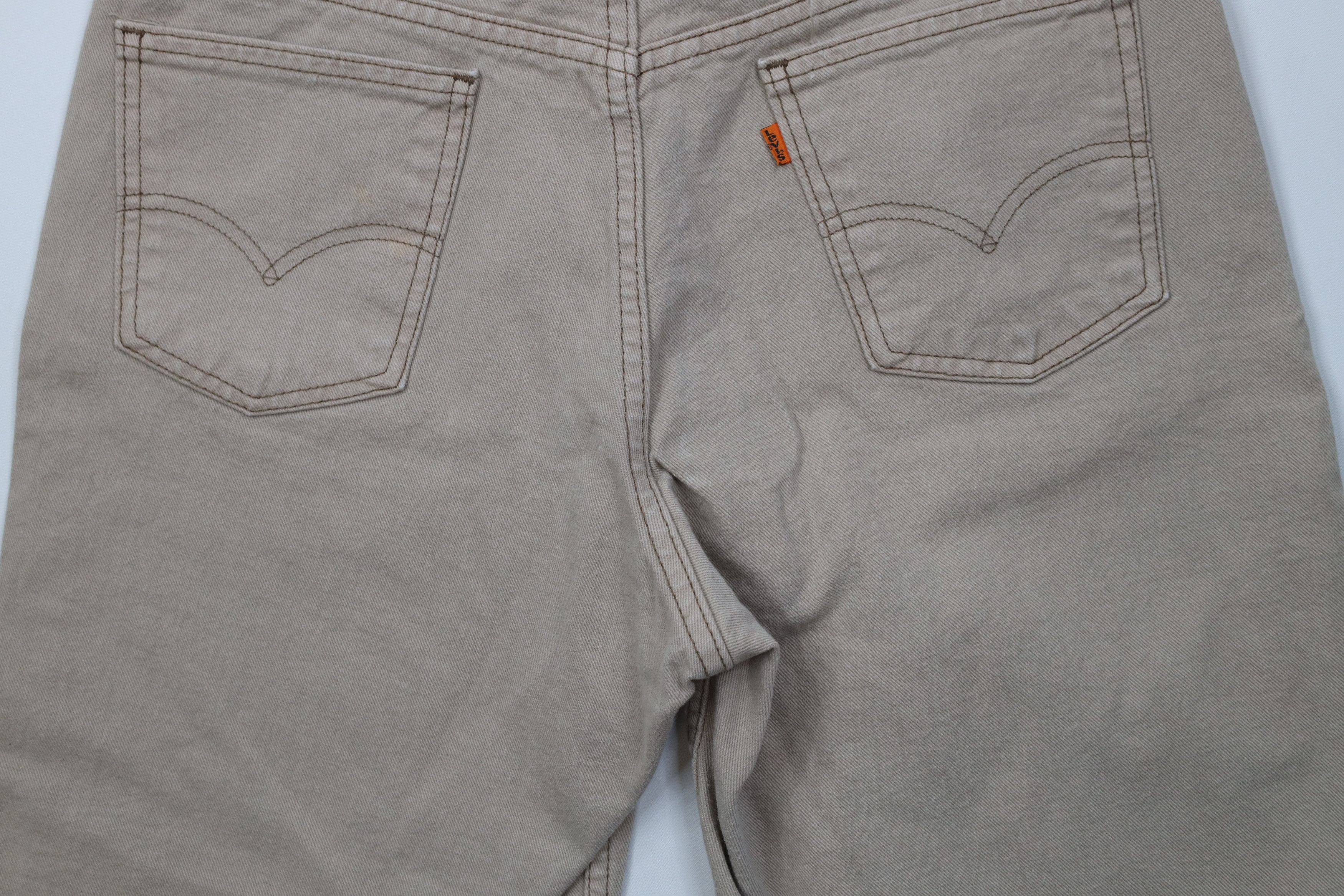 Levi's Vintage 90s Levis 550 Orange Tab Fit Denim Jean Shorts USA Size US 34 / EU 50 - 10 Thumbnail