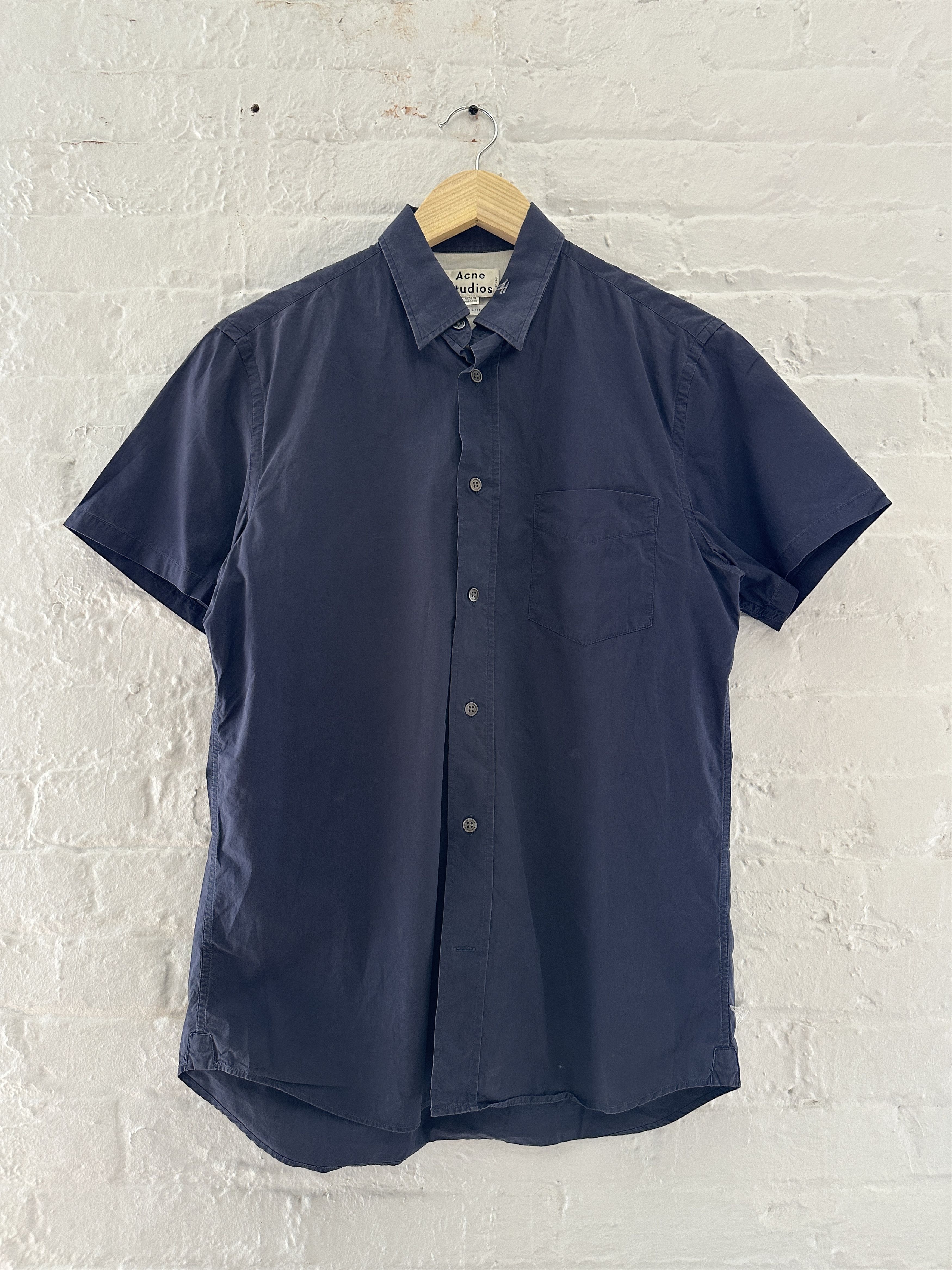 Acne Studios Acne Studios Button Up Shirt Size US S / EU 44-46 / 1 - 1 Thumbnail