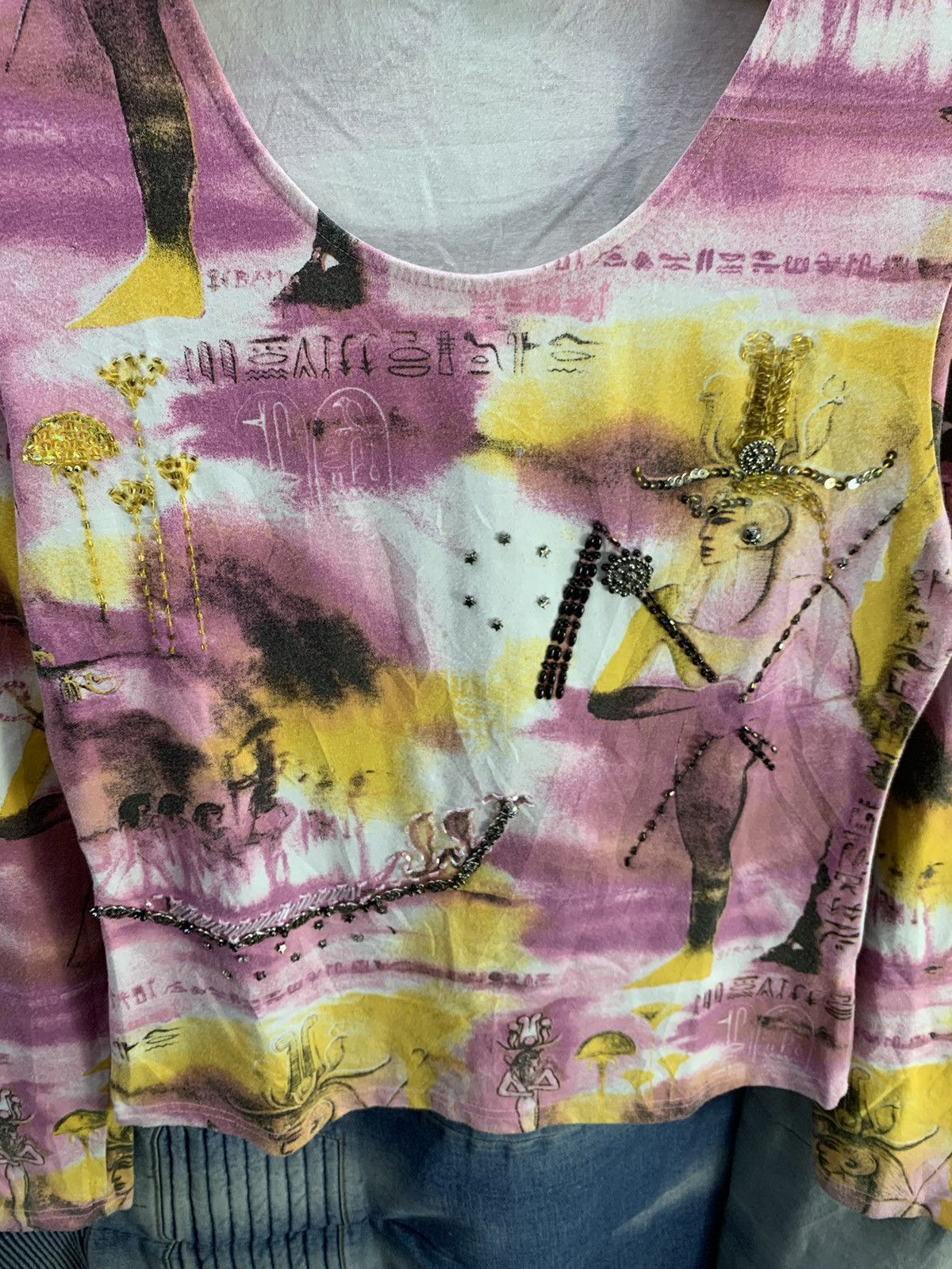 Hysteric Glamour × If Six Was Nine × Japanese Brand Save the queen y2k mesh top japanesebrand Size M / US 6-8 / IT 42-44 - 4 Thumbnail