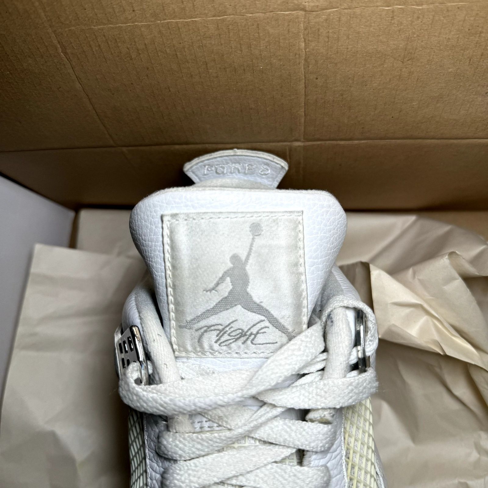 Jordan Brand × Nike Size 12 Nike Air Jordan 4 Retro Pure Money 2006 Men's Shoes Size US 12 / EU 45 - 5 Thumbnail