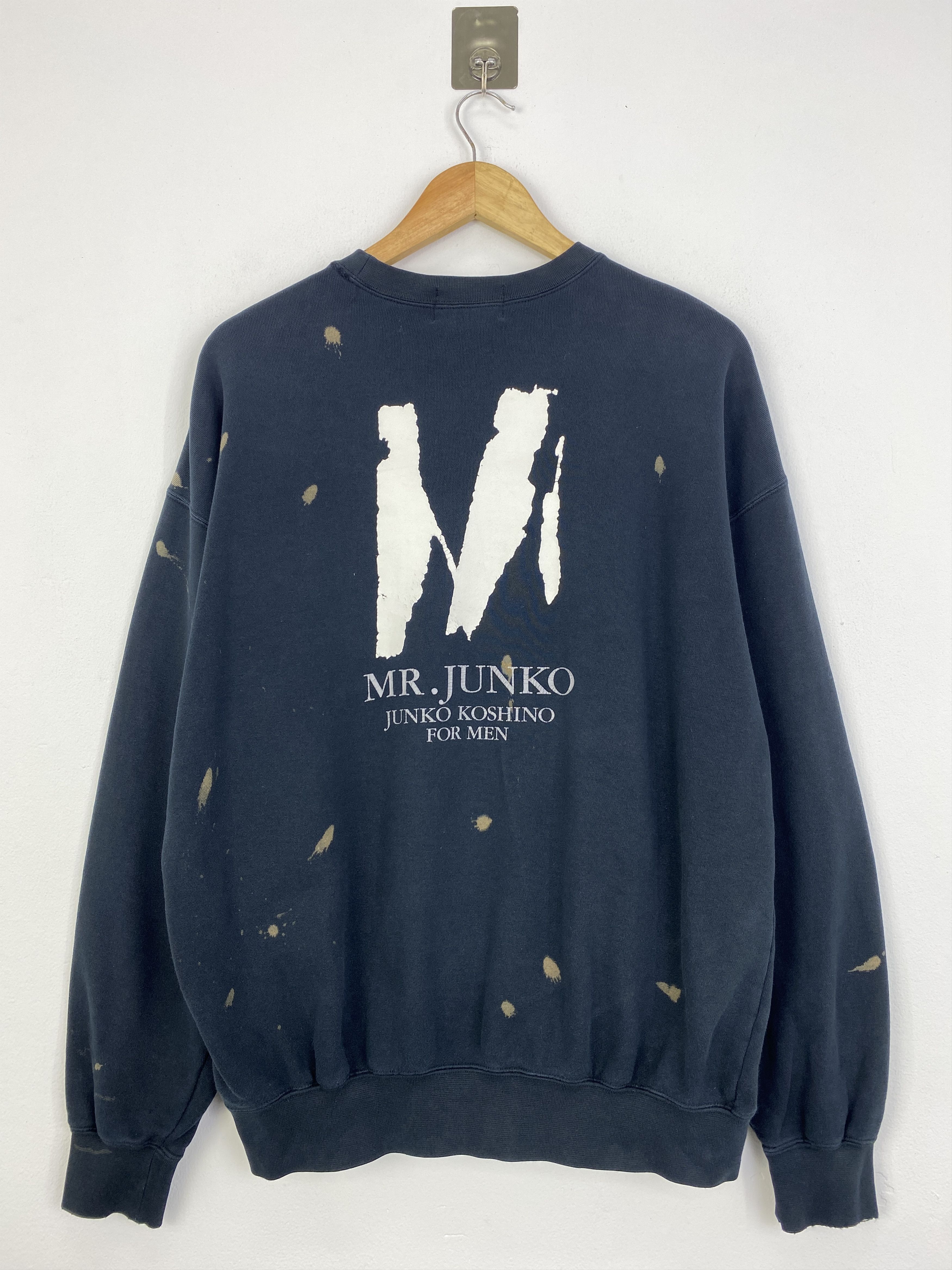 Vintage Vintage Mr.Junko Single Pocket Backhit Sweatshirt SH0028 Size US L / EU 52-54 / 3 - 1 Thumbnail