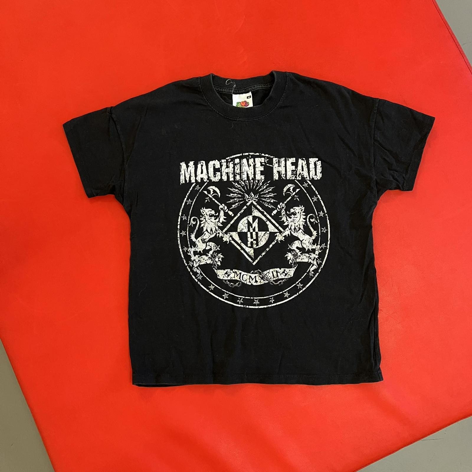 Band Tees × Vintage Vintage 90s Machine Head Tee Sz s Size US S / EU 44-46 / 1 - 1 Thumbnail