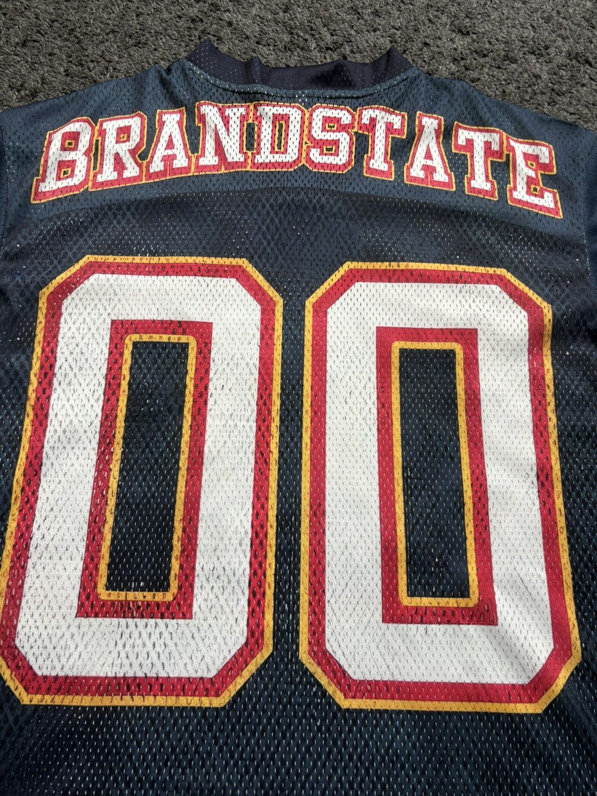 Japanese Brand Vintage style rare brandstate marine blue football jersey Size US L / EU 52-54 / 3 - 18 Thumbnail