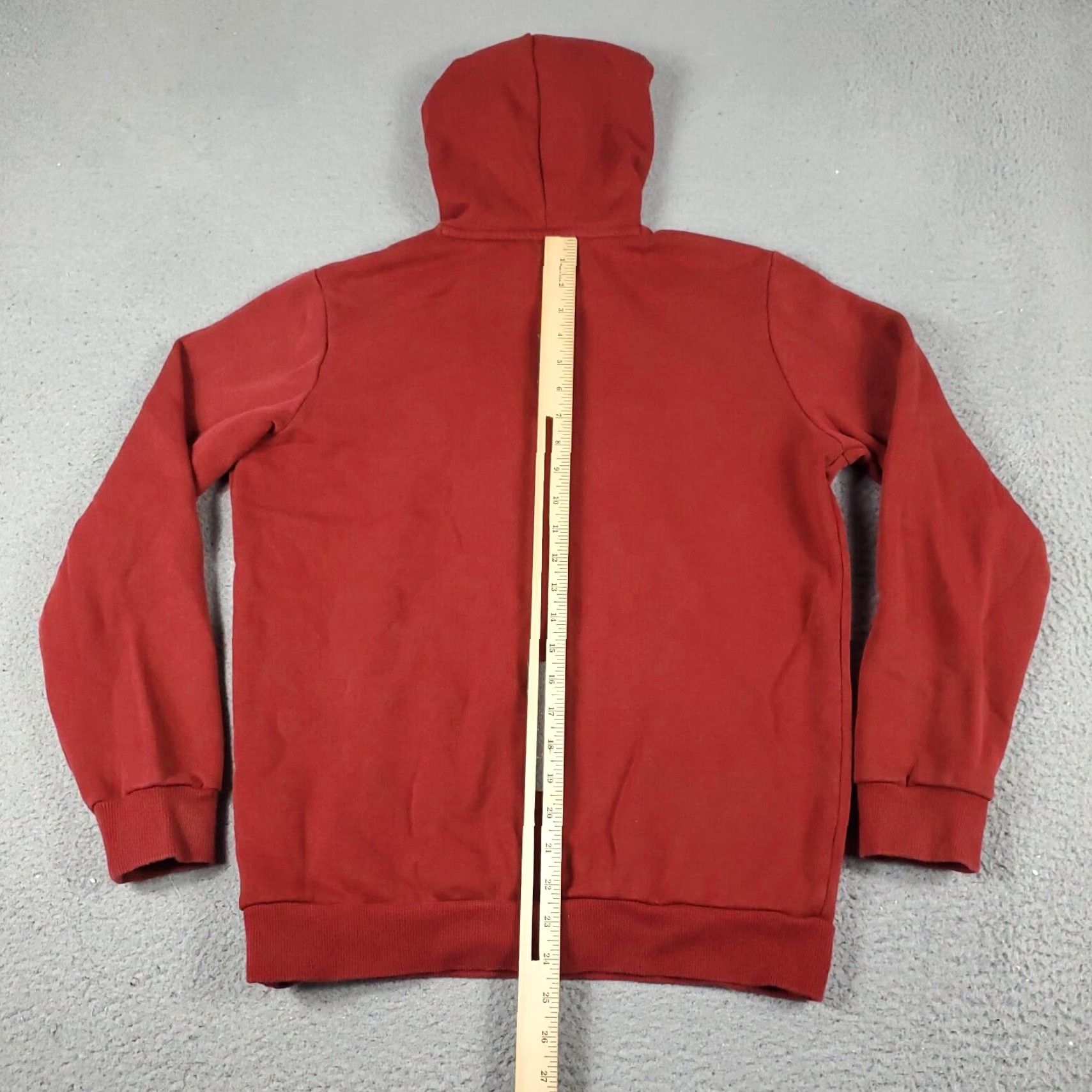Puma PUMA Hoodie Mens Small Red Casual Pullover Sweatshirt Size US S / EU 44-46 / 1 - 6 Thumbnail