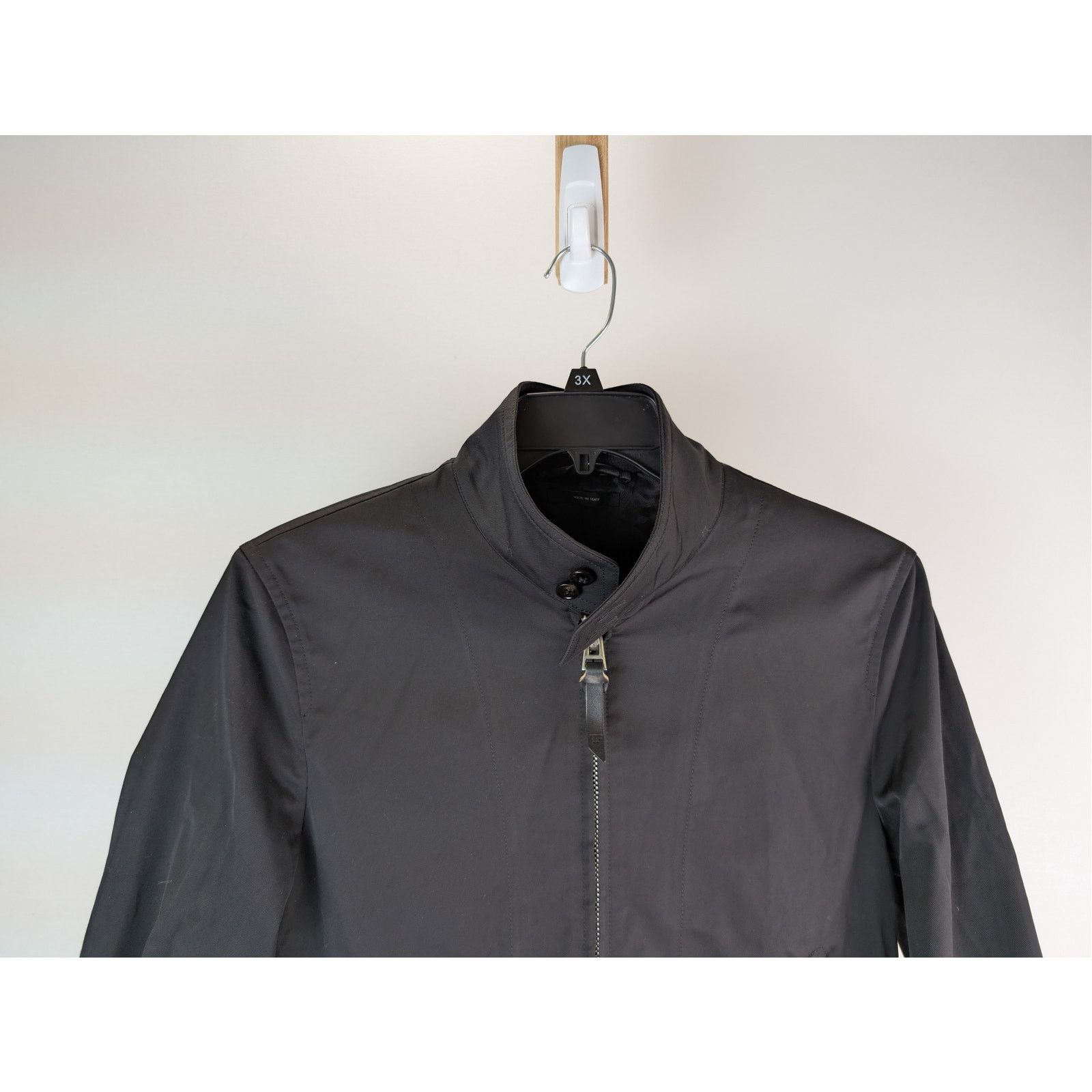 Tom Ford o1rshd1 CC20 Fine Poplin Jacket in Black Size US M / EU 48-50 / 2 - 3 Thumbnail