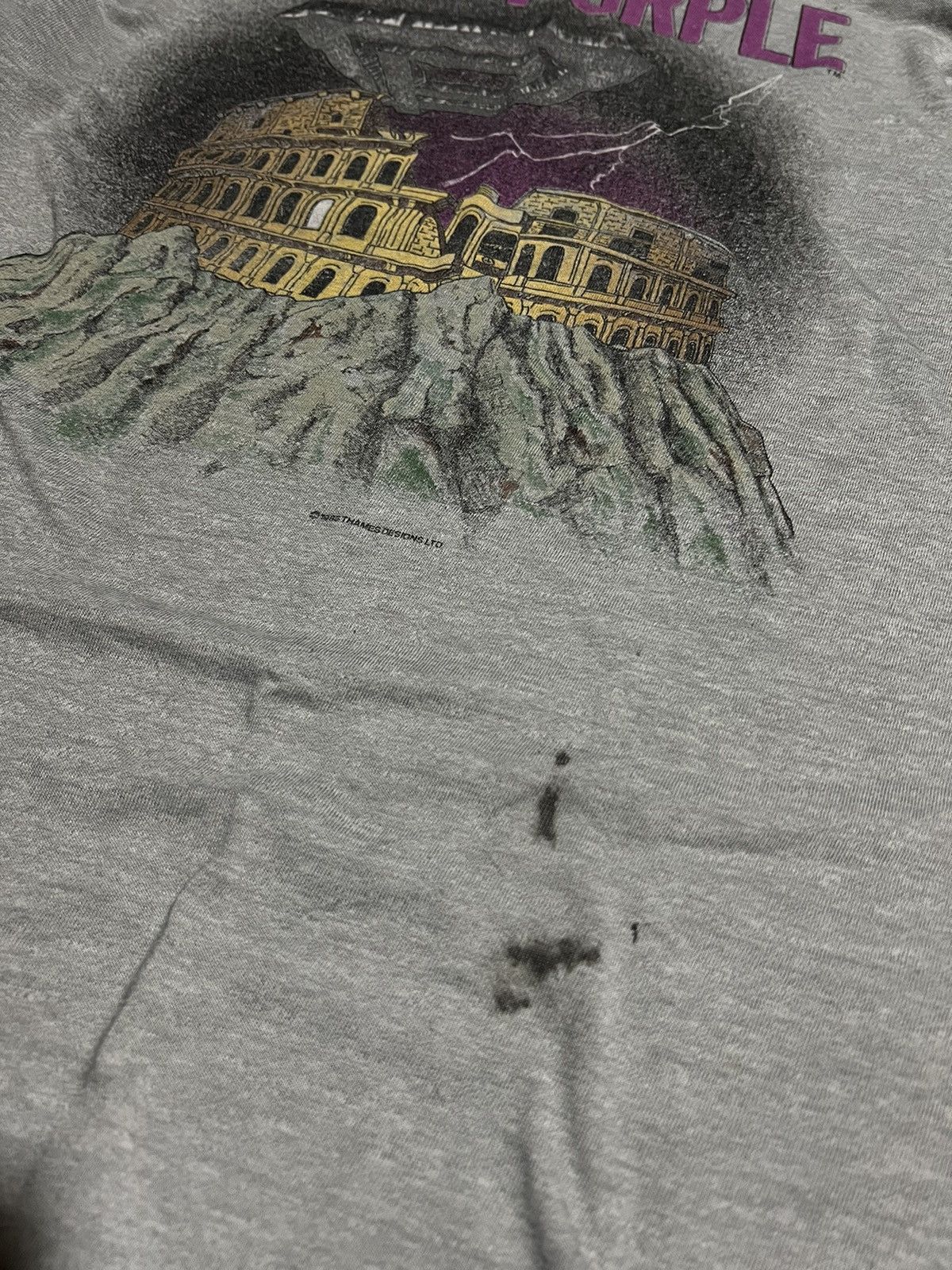 Band Tees Vintage 1985 DEEP PURPLE Perfect Strangers Tour T Shirt Size US M / EU 48-50 / 2 - 5 Thumbnail