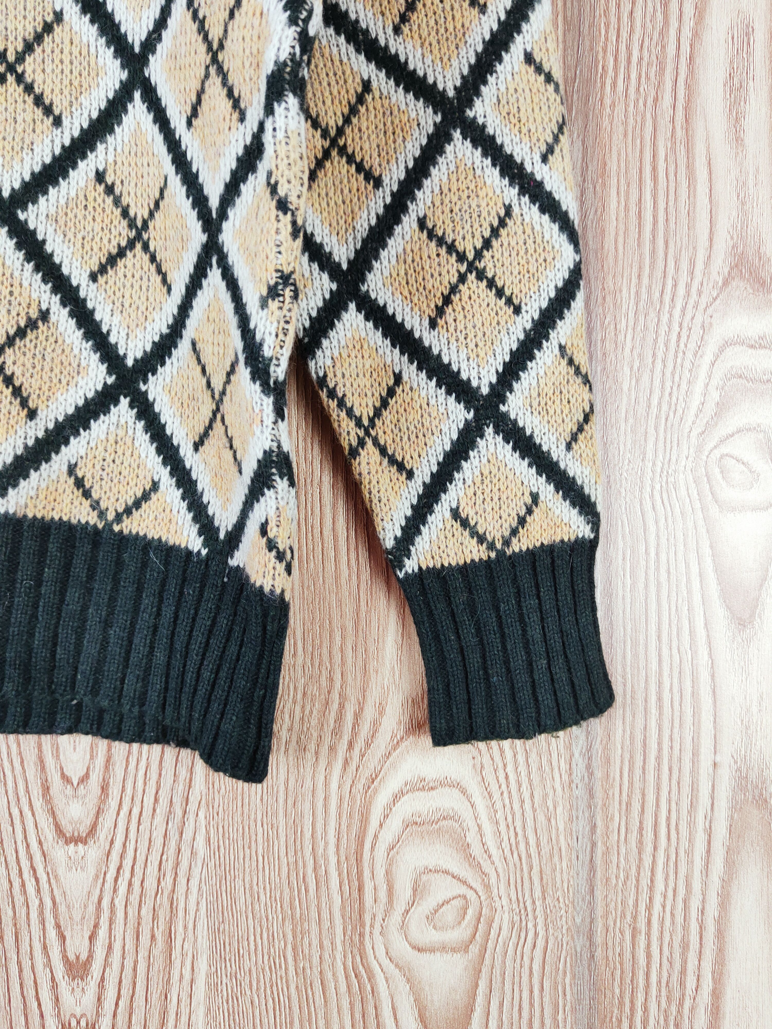 Homespun Knitwear × Japanese Brand × Vintage P&G Green Beige Knitwear Sweatshirts #W748 Size US S / EU 44-46 / 1 - 6 Thumbnail