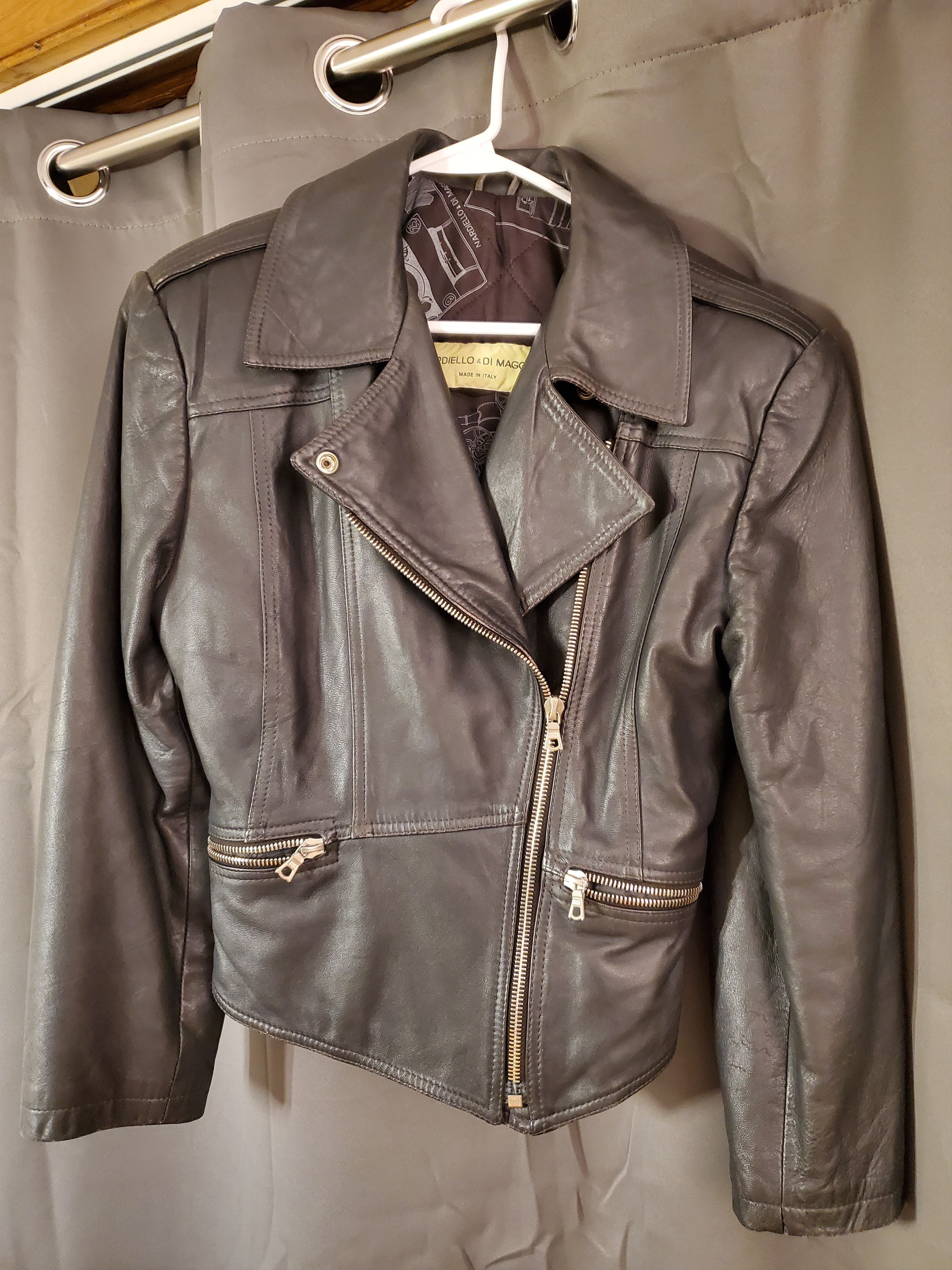 Other Italian Lambskin Leather Jacket Nardiello & Di Maggio Size US S / EU 44-46 / 1 - 1 Thumbnail