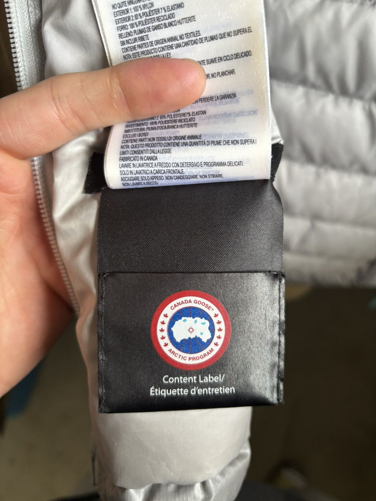 Canada Goose × Vintage Crazy Canada Goose Hybridge Lite Lightweight Puffer Jacket Size XXS / US 00 / IT 34 - 20 Thumbnail