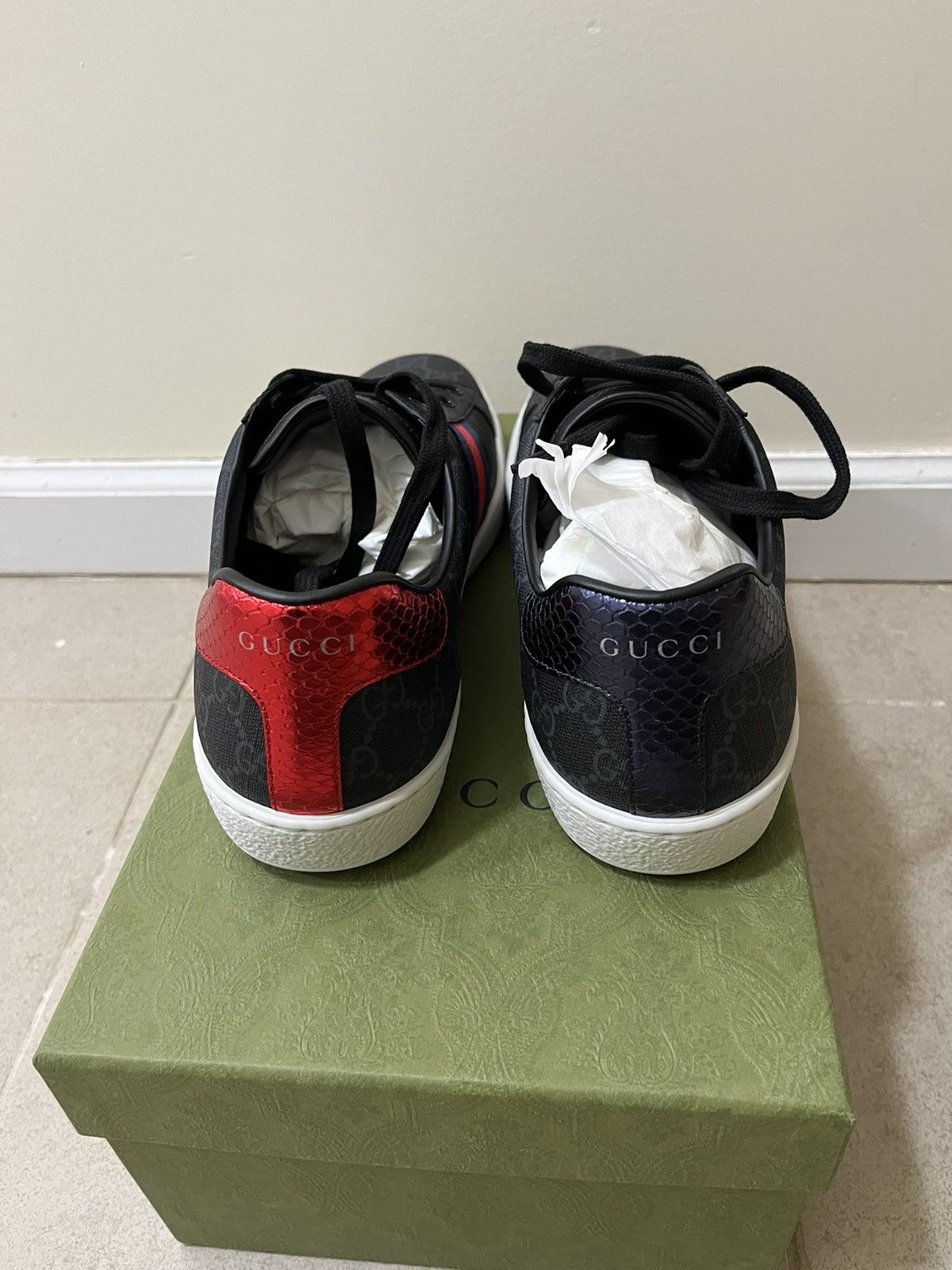 Gucci Gucci Sneakers sz 9uk(10us) Size US 10 / EU 43 - 3 Thumbnail