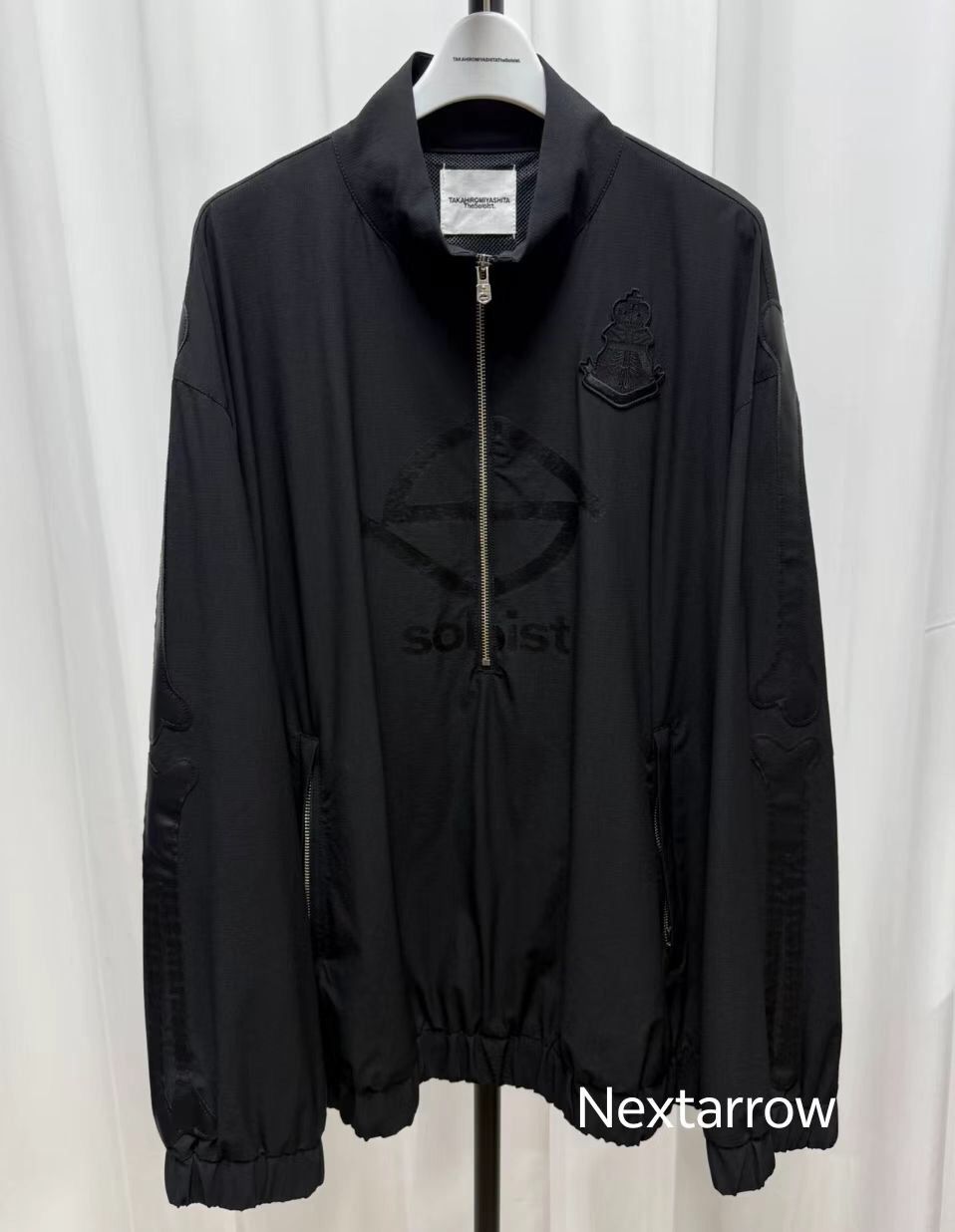 Takahiromiyashita The Soloist. The soloist 24SS bone pull over half zip jacke2412-Nextarrow Size US S / EU 44-46 / 1 - 1 Thumbnail
