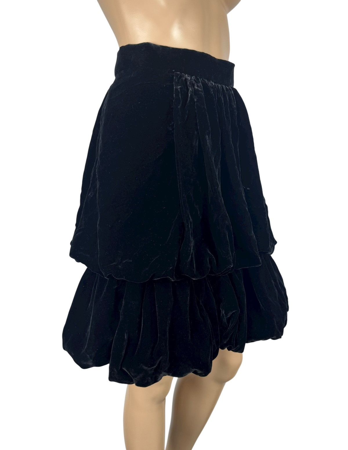 Other Requiem France Velour Voluminous Skirt With Filling FR38 US6 Size 28" / US 6 / IT 42 - 3 Thumbnail