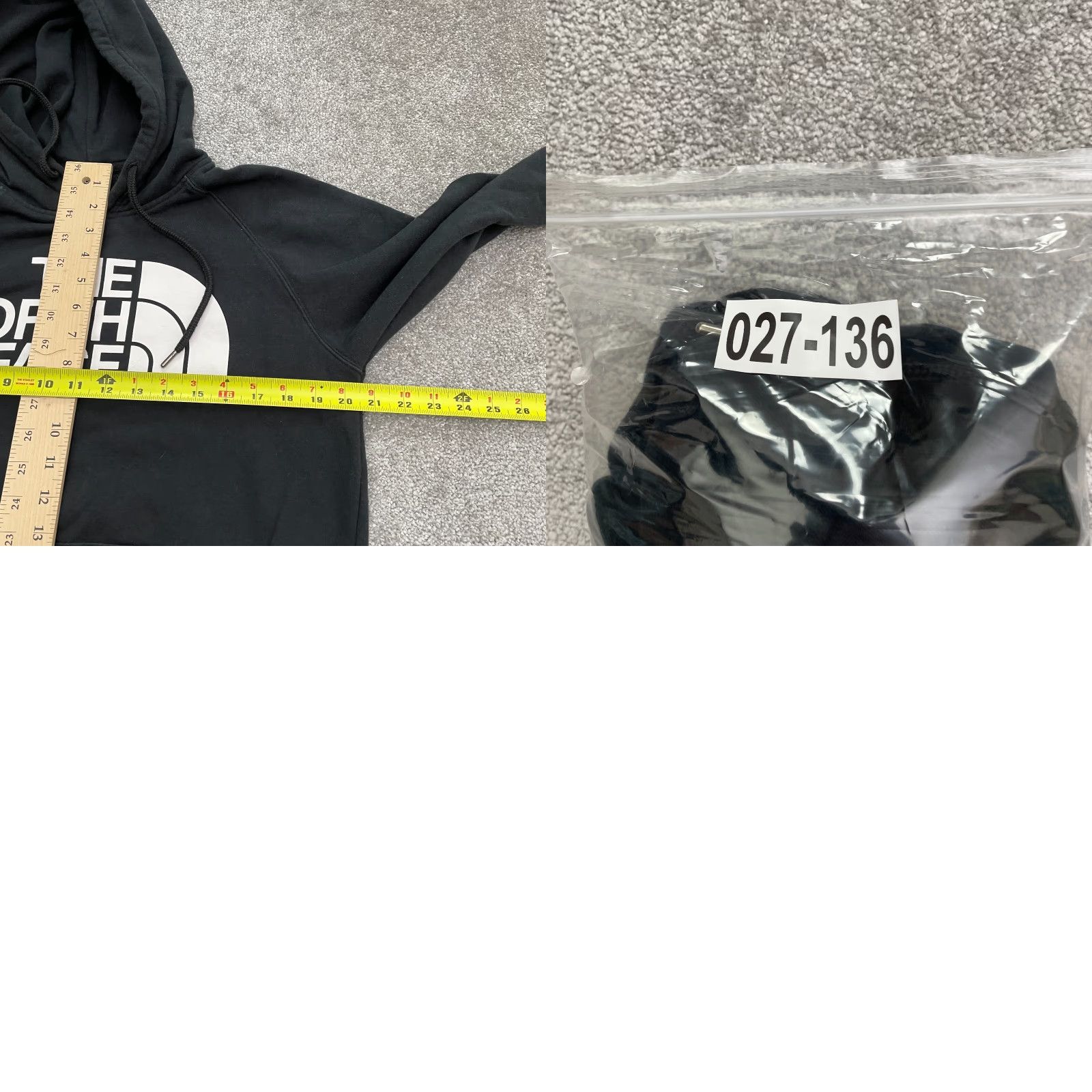 The North Face The North Face Hoodie Small Black Pullover Fleece Graphic Sweatshirt Womens Size S / US 4 / IT 40 - 8 Thumbnail