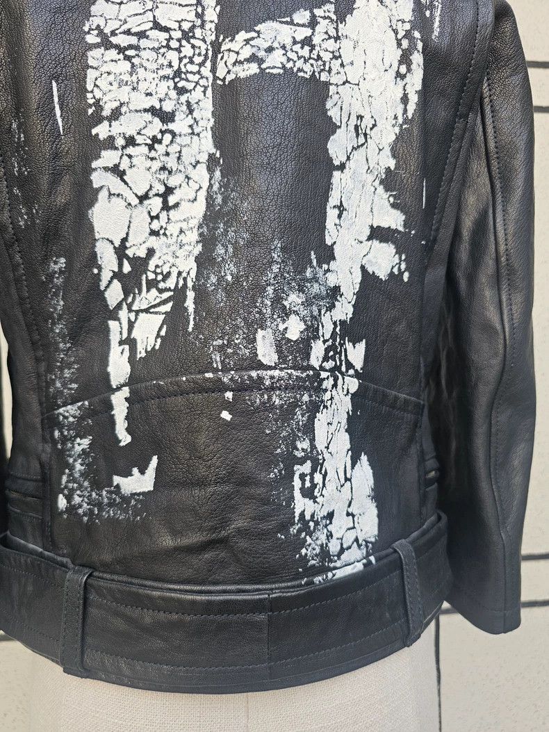 Haider Ackermann Haider Ackermann Women's leather coat jacket Size S / US 4 / IT 40 - 6 Thumbnail