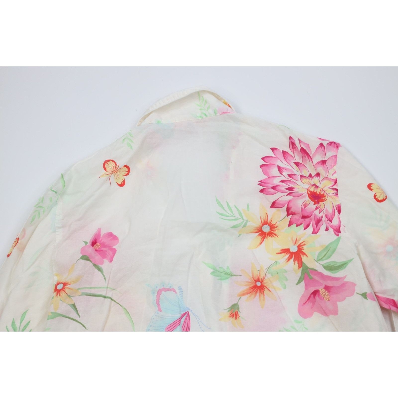 Victoria's Secret Vintage Victoria's Secret 2 Piece Flower Butterfly Pajamas Size M / US 6-8 / IT 42-44 - 7 Thumbnail