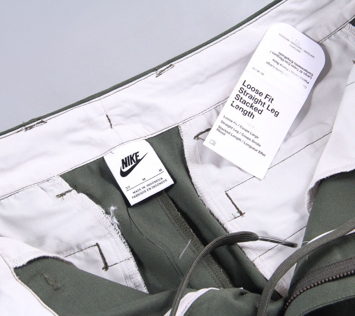 Nike BNWT Nike Tech Chino Pants Casual Green Khaki Golf Tennis M Size US 32 / EU 48 - 4 Thumbnail