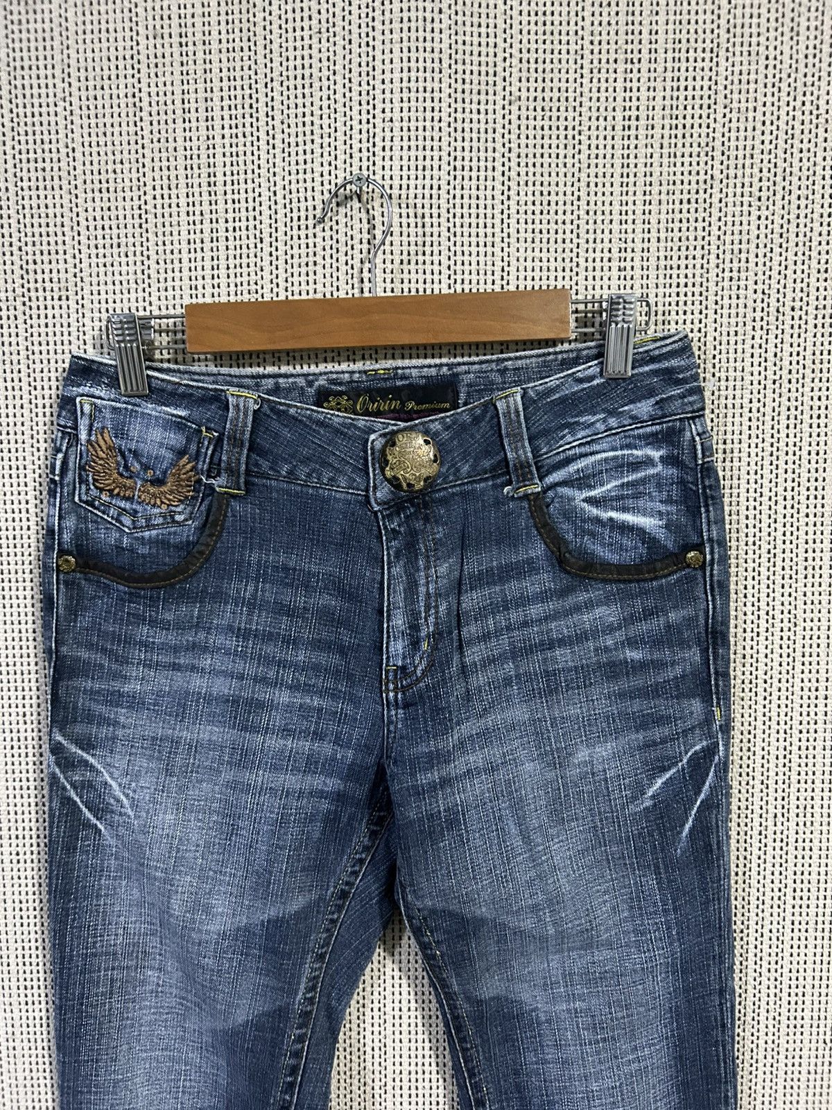 Seditionaries Oririn jean flared denim rare pattern Size US 30 / EU 46 - 4 Thumbnail