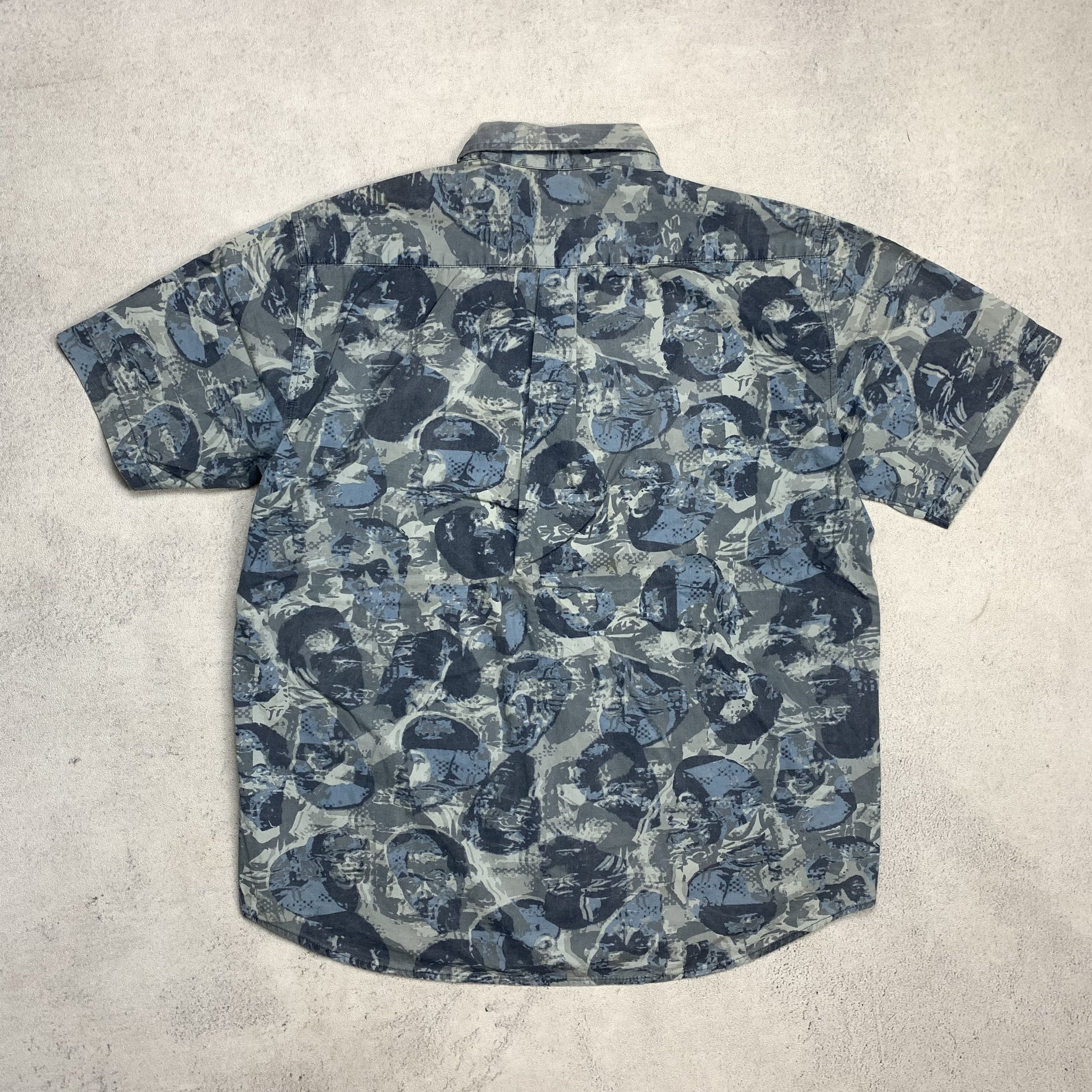 Stussy Vintage Stussy Printed Shirt Button Up Size US M / EU 48-50 / 2 - 2 Thumbnail