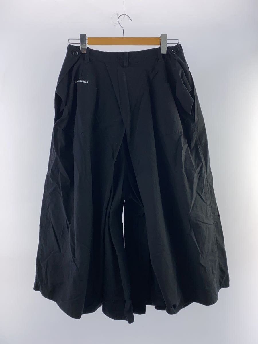 Yohji Yamamoto yohji yamamoto POUR HOMME Cotton/BLK/Solid color Slacks Size US 30 / EU 46 - 2 Thumbnail