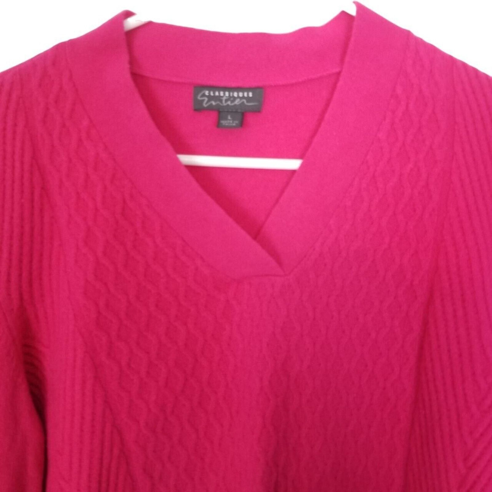 Clarks Classiques Entier Womens Cashmere Sweater Sz L Quiet Luxury Size L / US 10 / IT 46 - 2 Thumbnail