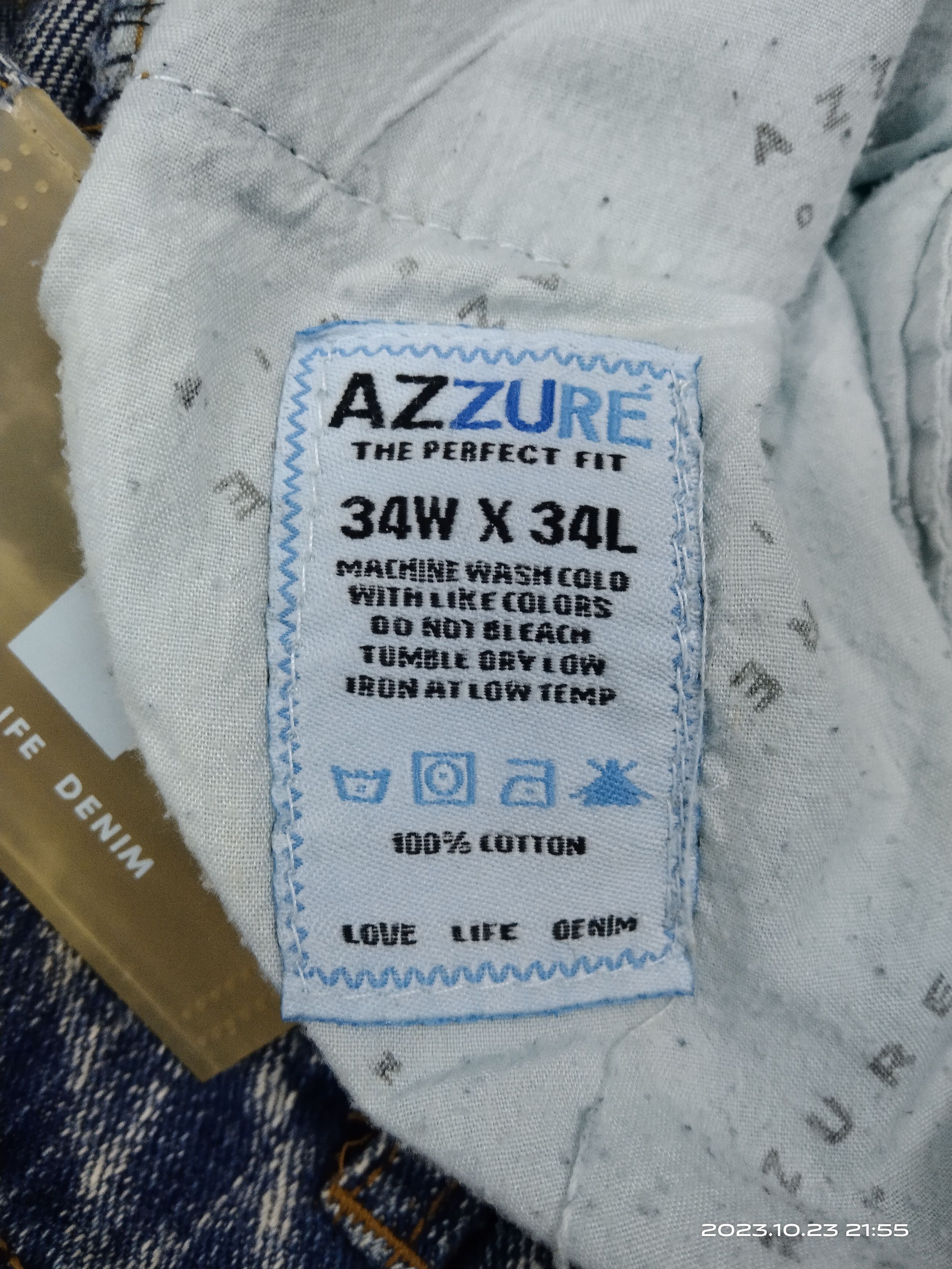 Japanese Brand WIDE PANTS BAGGY🔥SICK AZZURE DENIM Size US 33 - 7 Thumbnail