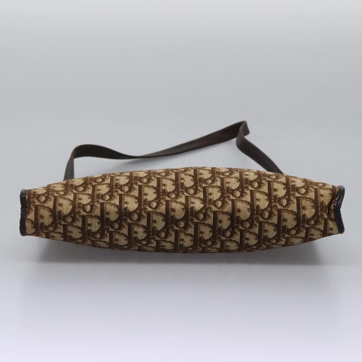 Dior DIOR Trotter Canvas Shoulder Bag Brown Size ONE SIZE - 5 Thumbnail