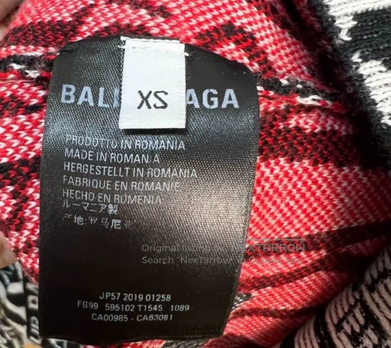 Balenciaga Balenciaga Sweater Size US XS / EU 42 / 0 - 4 Thumbnail
