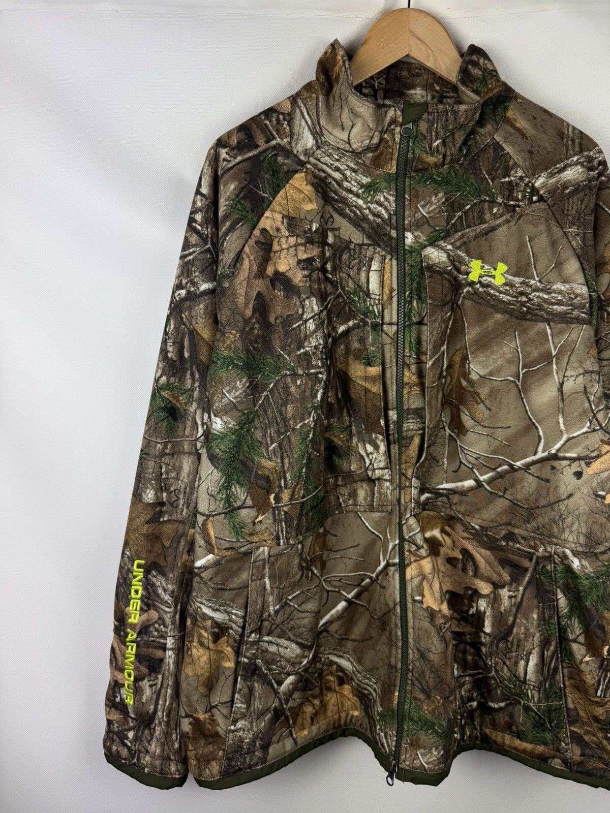 Under Armour Under Armour Scent Control Realtree Hunting Fleece Jacket Size US XXL / EU 58 / 5 - 2 Thumbnail