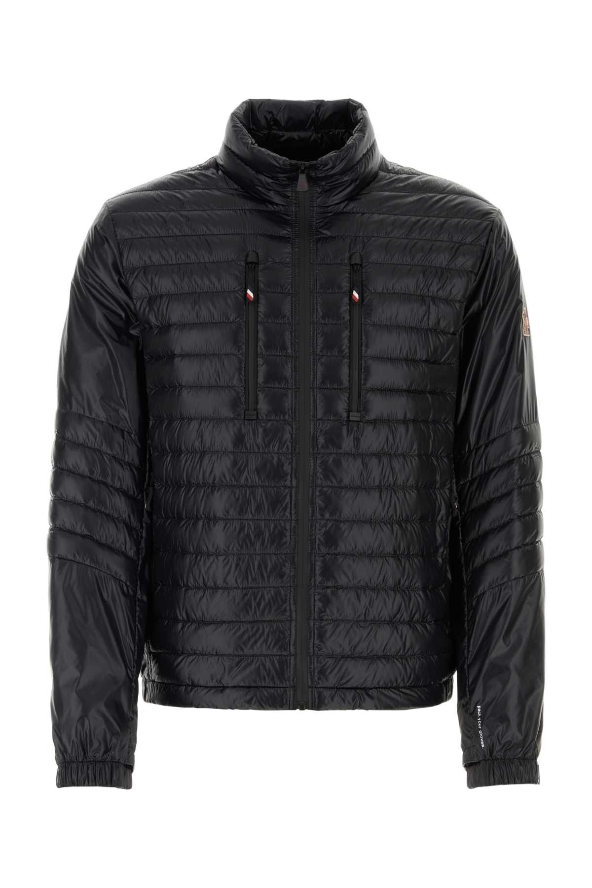 image of Moncler Black Nylon Althaus Down Jacket, Men's (Size XS)