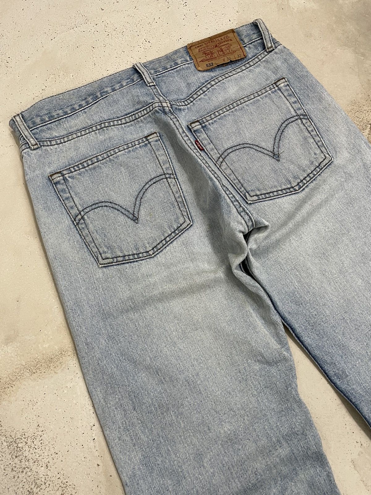 Levi's Levis 532 Vintage Distressed Denim Pants Size US 33 - 14 Thumbnail