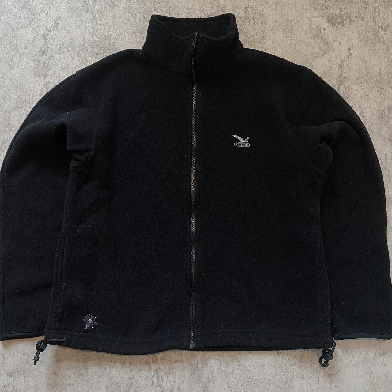 SALEWA Black Salewa Buffalo Eagle fleece jacket Size US L / EU 52-54 / 3 - 1 Thumbnail