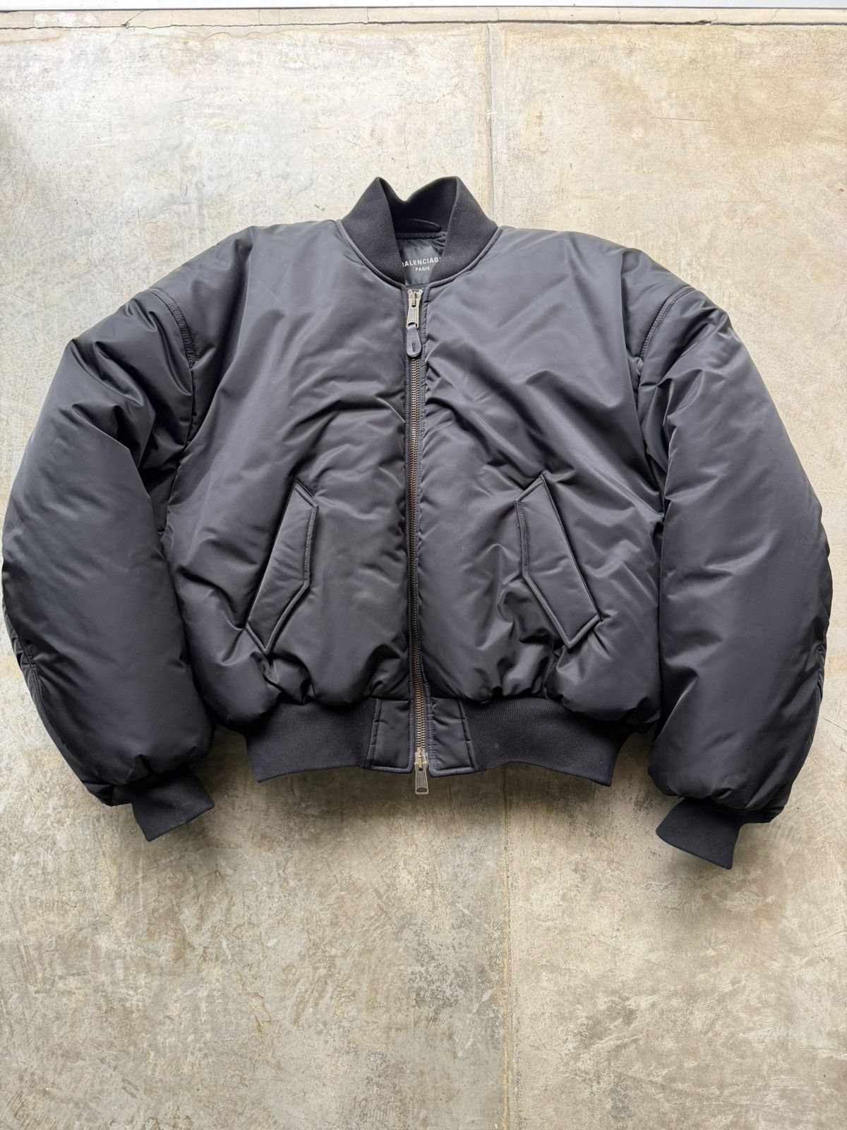 Balenciaga SS23 Balenciaga All In Nylon Bomber Jacket | Grailed