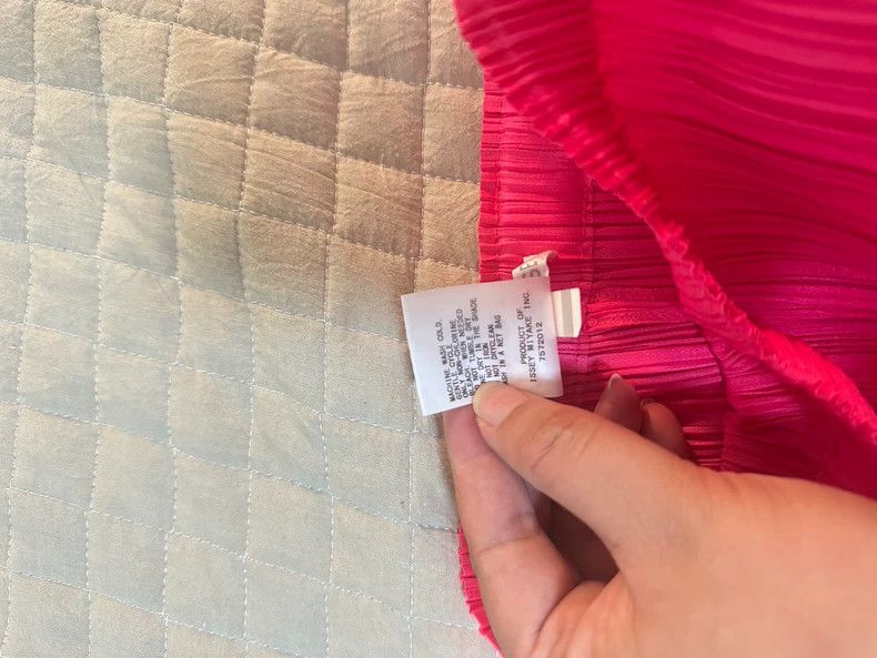 Issey Miyake Issey Miyake size:5 Barbie pink pleated wide-leg pants Size 22" - 4 Thumbnail