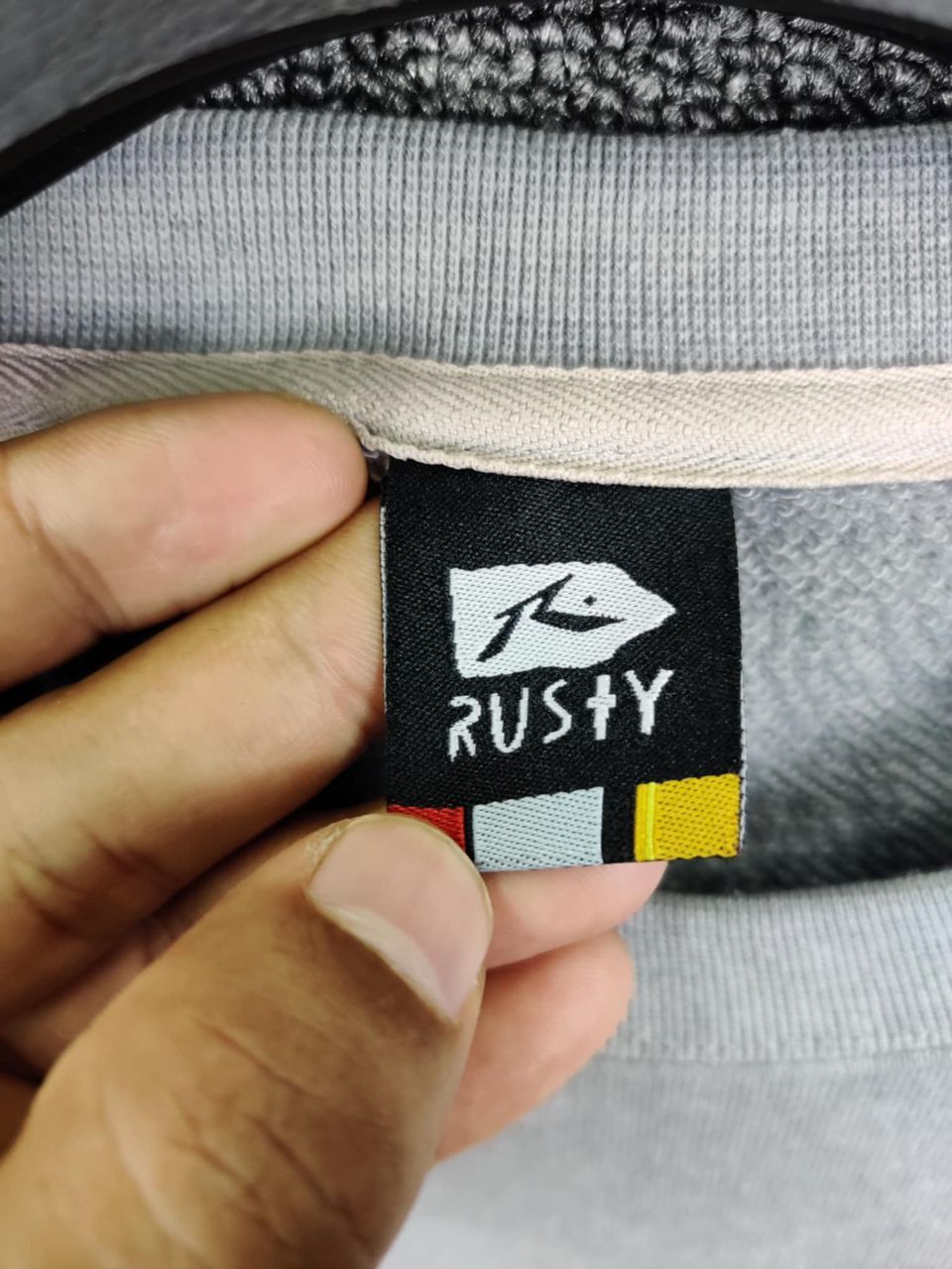 Rusty Vintage Rusty Small Logo Crewneck Sweatshirt Size US L / EU 52-54 / 3 - 5 Thumbnail