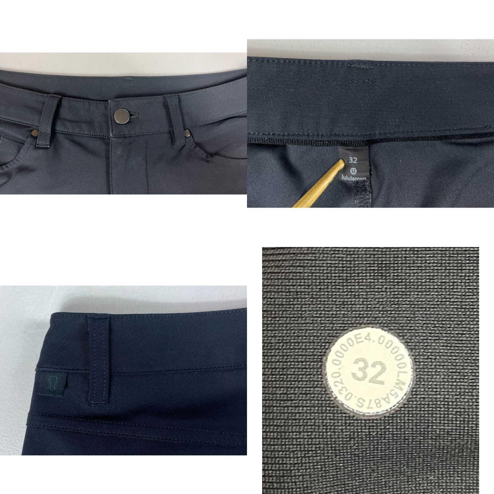 Lululemon Lululemon Men's ABC Pants Classic LM5A87S Obsidian 32x28 Pants City Preppy Straight Inseam 28 in Trousers) Size US 32 / EU 48 - 8 Thumbnail