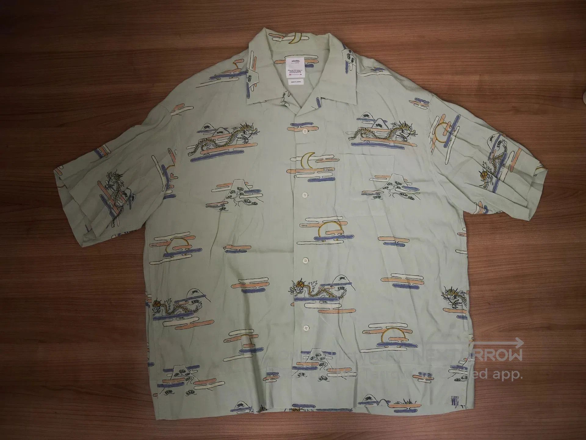 Visvim visvim copa shirt in light green color. Size US L / EU 52-54 / 3 - 1 Thumbnail